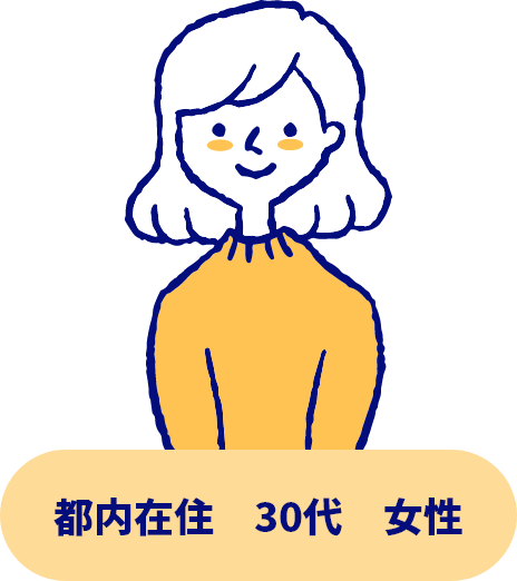 都内在住　30代　女性